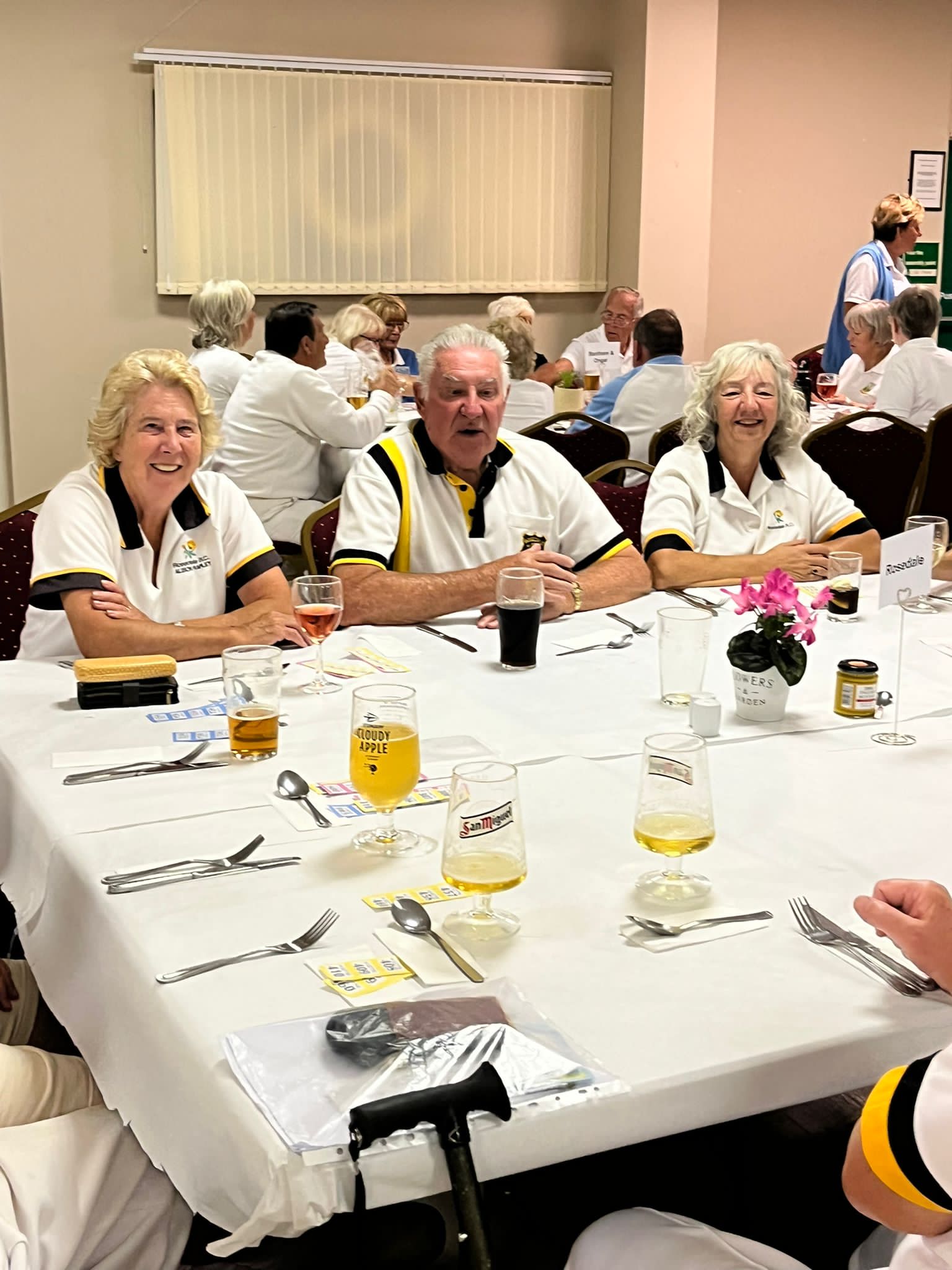 Members having a nice time