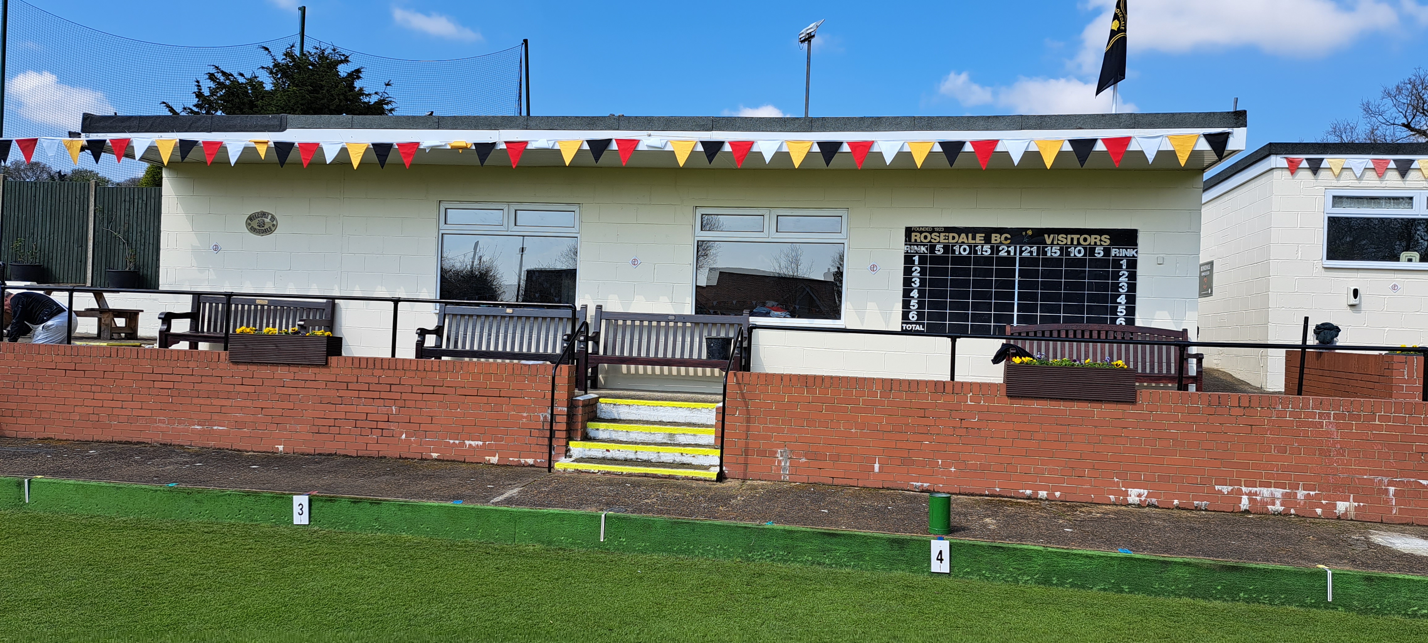 Final result to the clubhouse