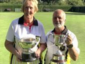 Sue Allen and Jim Djouma, our winners