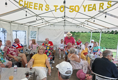 Our club celebrating 50 years of our lady members